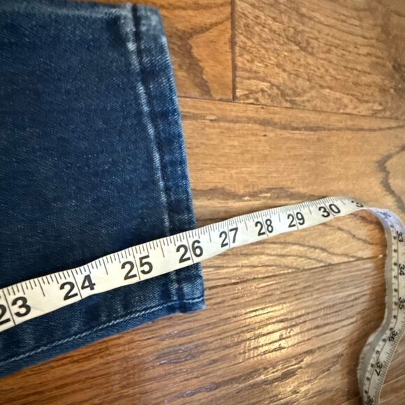 Anthropologie Maeve high rise patch pocket slim straight jeans 27 - Picture 6 of 11